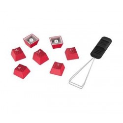 HP HyperX Rubber Keycaps - Gaming Accessory Kit - Red (US Layout)...