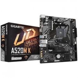 GIGABYTE MB Sc AM4 A520M K, AMD A520, 2xDDR4, 1xHDMI