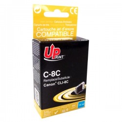 UPrint kompatibil. ink s CLI8C, cyan, 14ml, C-8C, s čipom, pre...