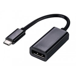Adaptér C-TECH Type-C na Displayport, M/F, 15cm CB-AD-CM-DPF