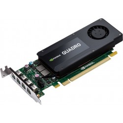 PNY NVIDIA Quadro K1200 DP, 4GB GDDR5 (128 Bit), 4xminiDP (4xminiDP to DP), LP VCQK1200DP-PB
