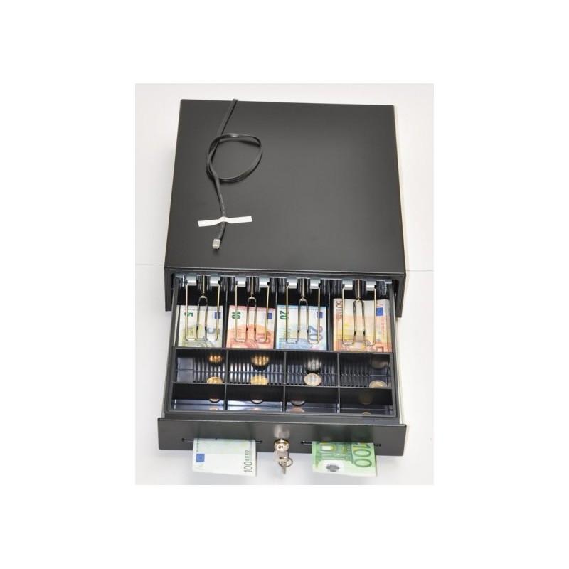 Peňažná zásuvka MK-350 4B/8M čierna