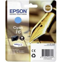 EPSON cartridge T1622 cyan (pero) C13T16224012