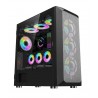 1stCOOL MiddleTower Wind Storm Black, E-ATX, USB3.0 + set 4x ARGB fan