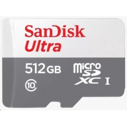 Sandisk MicroSDXC karta 512GB Ultra (100MB/s, Class 10 UHS-I,...