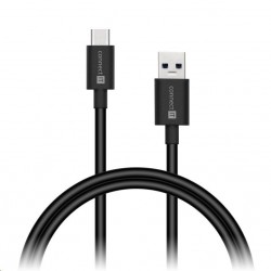 CONNECT IT Wirez USB-C (typ C) -  USB-A, USB 3.1 Gen 1, čierna, 2 m...