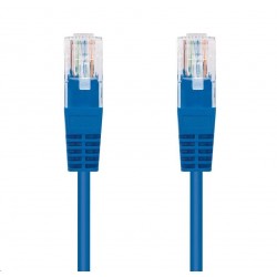 C-TECH kabel patchcord Cat5e, UTP, modrý, 2m CB-PP5-2B