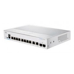 Cisco switch CBS250-8T-E-2G, 8xGbE RJ45, 2xRJ45/SFP combo, fanless...