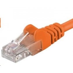 PREMIUMCORD Patch kabel UTP RJ45-RJ45 CAT5e 1.5m oranžová sputp015E