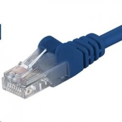 PREMIUMCORD Patch kábel UTP RJ45-RJ45 CAT5e 1.5 m modrá sputp015B