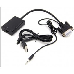 PremiumCord VGA+audio elektronický konvertor na rozhraní HDMI FULL...