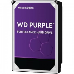 WD Purple Surveillance 3,5" HDD 6,0TB CMR 256MB SATA 6Gb/s WD64PURZ