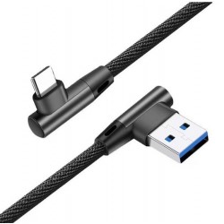 Gembird kábel nabíjací USB-C (M) na USB 2.0 (M), pravouhlé...