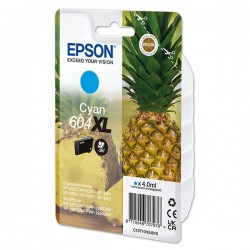 Epson originál ink C13T10H24010, T10H240, 604XL, cyan, 350str.,...