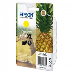 Epson originál ink C13T10H44010, T10H440, 604XL, yellow, 350str.,...