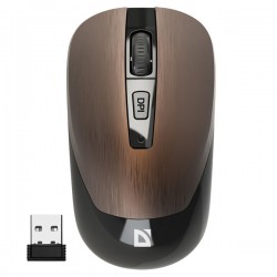 Defender Myš WAVE MM-995, 1600DPI, 2.4 [GHz], optická, 3tl.,...