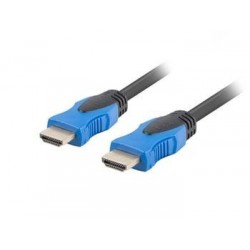 LANBERG HDMI M/M 2.0 kabel 0.5M 4K CU černý   CA-HDMI-20CU-0005-BK