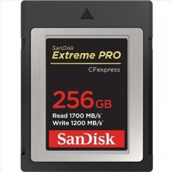 SanDisk Extreme Pro CFexpress Card 256GB, Type B, 1700MB/s Read,...