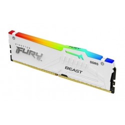 KINGSTON 64GB 6000MT/s DDR5 CL36 DIMM (Kit of 2) FURY Beast White...