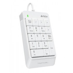 A4tech FSTYLER FK13P numerická klávesnice, USB Bílá FK13PW