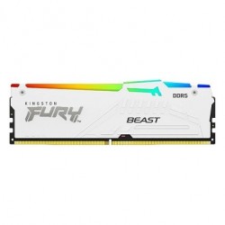 Kingston FURY Beast EXPO/DDR5/16GB/5200MHz/CL36/1x16GB/RGB/White...