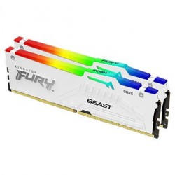 Kingston FURY Beast White/DDR5/32GB/5200MHz/CL40/2x16GB/RGB/White...