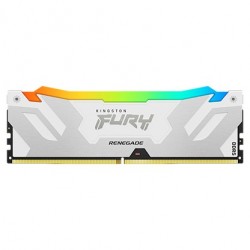 Kingston FURY Renegade/DDR5/32GB/6000MHz/CL32/1x32GB/RGB/White...