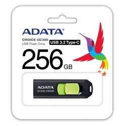 256GB ADATA UC300 USB 3.2 černá/zelená ACHO-UC300-256G-RBK/GN