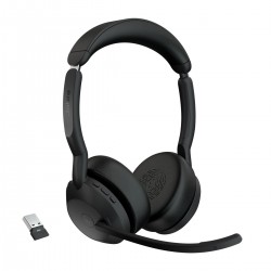 Jabra Evolve2 55/Stereo/ANC/USB/BT-USB/Bezdrát/MS/Černá 25599-999-999