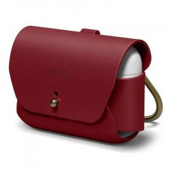 Elago Airpods Pro/Pro 2 Leather Case - Red EAPPLE-RD