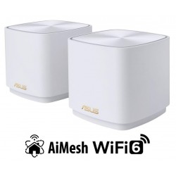 ASUS ZenWiFi XD4 Plus 2-pack white Wireless AX1800 Dual-band Mesh...