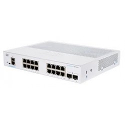 Prepínač Cisco CBS350-16T-2G, 16GbE RJ45, 2xSFP, bez ventilátora...