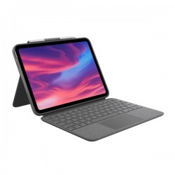 Logitech® Combo Touch for iPad (10th gen) - OXFORD GREY - US -...