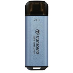 Transcend ESD300C 2TB, External SSD, USB 10Gbps, Type C/A TS2TESD300C