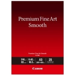 Canon Premium Fine Art Smooth, foto papier, matný, biely, A3, 310...