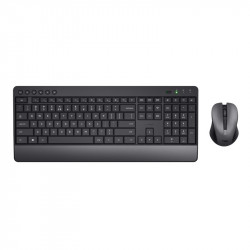 TRUST Trezo comfort bezdrátový set klávesnice a myši DE 24532
