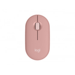 Logitech® M350s Pebble Mouse 2 - TONAL ROSE - BT - N/A - EMEA-808 -...