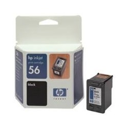 HP Cartridge C6656A  5550 BLACK 56 C6656AE