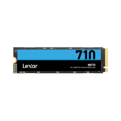 Lexar® 500GB NM710 PCIe Gen 4x4 M.2, up to 5000 MB/s read and 2600...