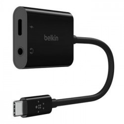 Belkin USB-C adaptér/rozdvojka 1x USB-C M/ 1x USB-C F napájení 60W...