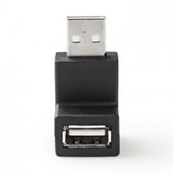 Nedis CCGB60930BK - USB 2.0 Adaptér | USB-A Zástrčka | USB-A...