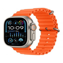 Apple Watch Ultra 2 49mm titanová s oranžovým oceánským řemínkem...