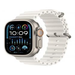 Apple Watch Ultra 2 49mm titanová s bílým oceánským řemínkem MREJ3CS/A