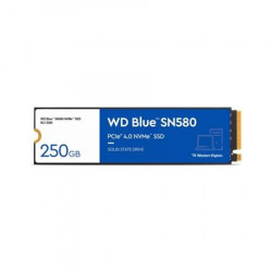 WD BLUE SSD NVMe 250GB PCIe SN580,Gen4 , (R:4000, W:2000MB/s)...