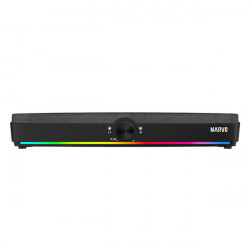 Marvo Soundbar SG-286, 2.0, 10W, čierny, regulácia hlasitosti, RGB...