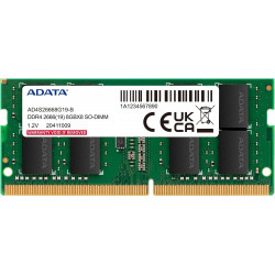 Adata/SO-DIMM DDR4/8GB/2666MHz/CL19/1x8GB AD4S26668G19-SGN
