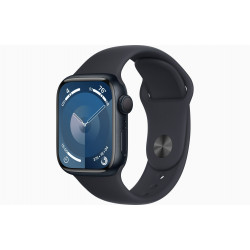 Apple Watch S9/41mm/Midnight/Sport Band/Midnight/-M/L MR8X3QC/A