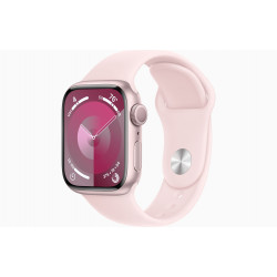 Apple Watch S9/45mm/Pink/Sport Band/Light Pink/-S/M MR9G3QC/A
