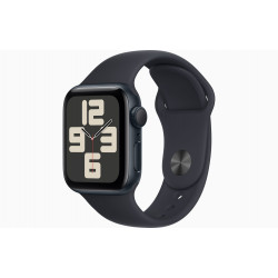 Apple Watch SE/40mm/Midnight/Sport Band/Midnight/-M/L MR9Y3QC/A