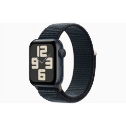 Apple Watch SE/40mm/Midnight/Sport Band/Midnight MRE03QC/A